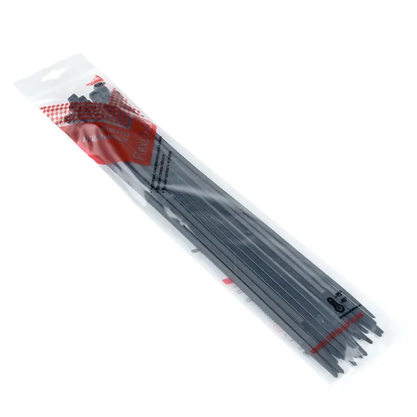 Хомут P6.6 стандартный (ч), 4.8×300 (50шт) FlexLock PROxima