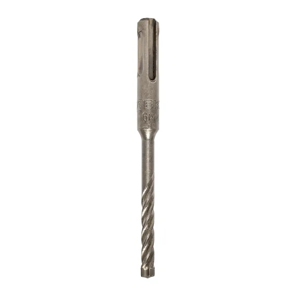 Бур по бетону SDS-plus 6×110 мм (4 резца) EKF Professional