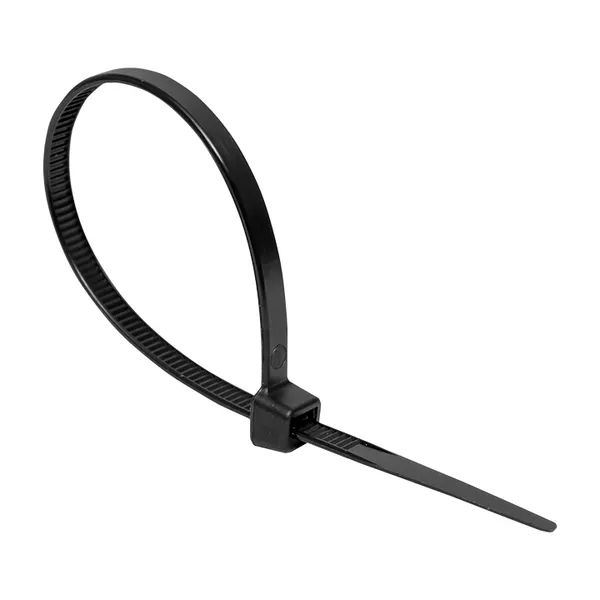 Хомут P6.6 стандартный (ч), 2.5×100 (100шт) FlexLock EKF