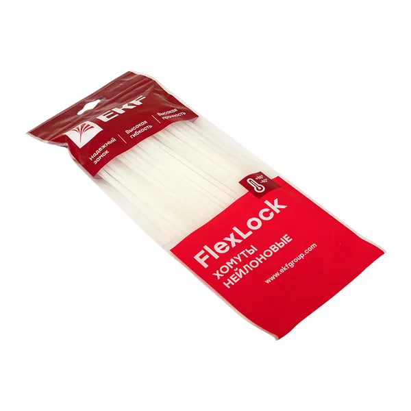Хомут P6.6 стандартный (б), 3.6×200 (100шт) FlexLock EKF