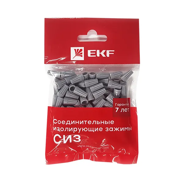 Соединительный изолирующий зажим СИЗ-1 (1-2,75мм2) (100шт.) EKF PROxima