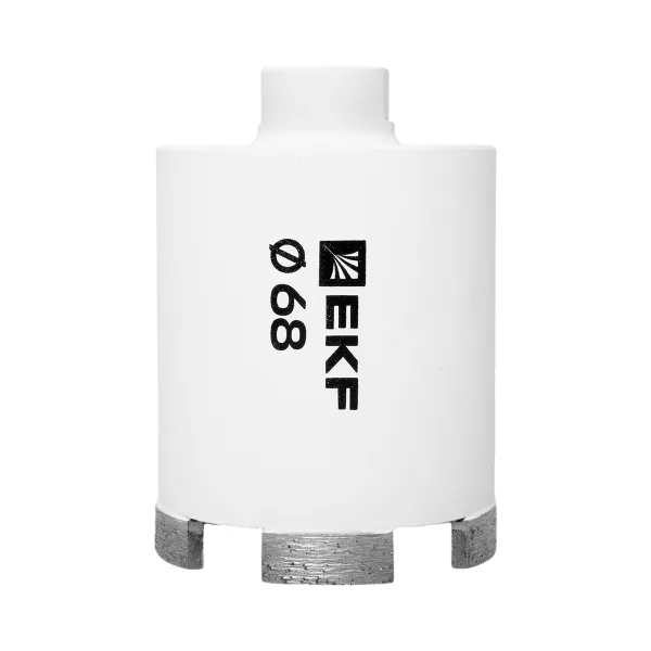 Коронка алмазная DCH-68 (верхнее пылеудаление) Laser M16 SDS-Plus EXPERT EKF