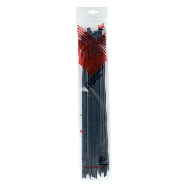 Хомут P6.6 стандартный (ч), 4.8×300 (50шт) FlexLock PROxima