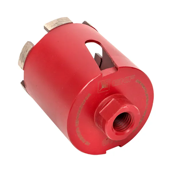 Коронка алмазная для дрелей с микроударом DCH-72MH Micro Hit Laser M16 EKF Professional