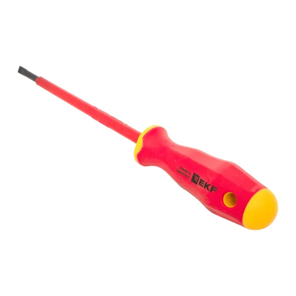 Отвертка Professional SL4x0.8 мм VDE 1000В EKF