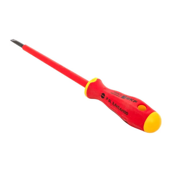 Отвертка Professional SL3.5×0.6 мм VDE 1000В EKF