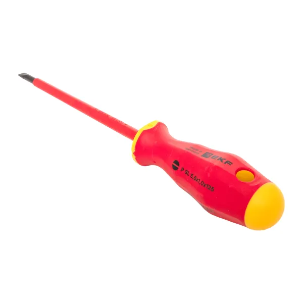 Отвертка Professional SL5.5×1 мм VDE 1000В EKF