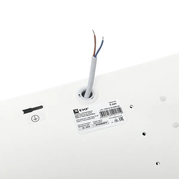 Панель светодиодная ДВО-1005 Опал 36Вт 6500К 1195x180x40 IP40 EKF