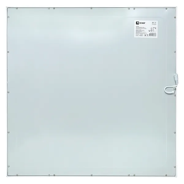 Панель светодиодная тонкая ДВО-4008-W 36Вт 6500К белая без драйвера 595×595 EKF