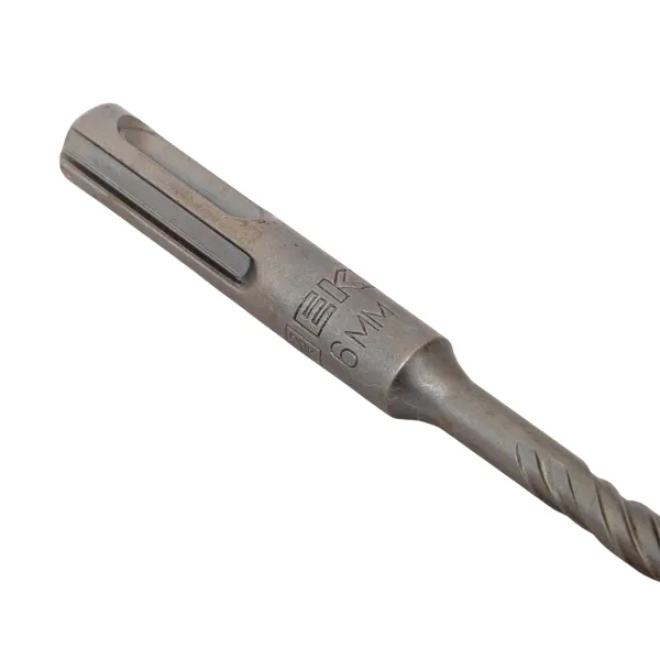 Бур по бетону SDS-plus 6×160 мм (2 резца)(4S спираль)EKF Master