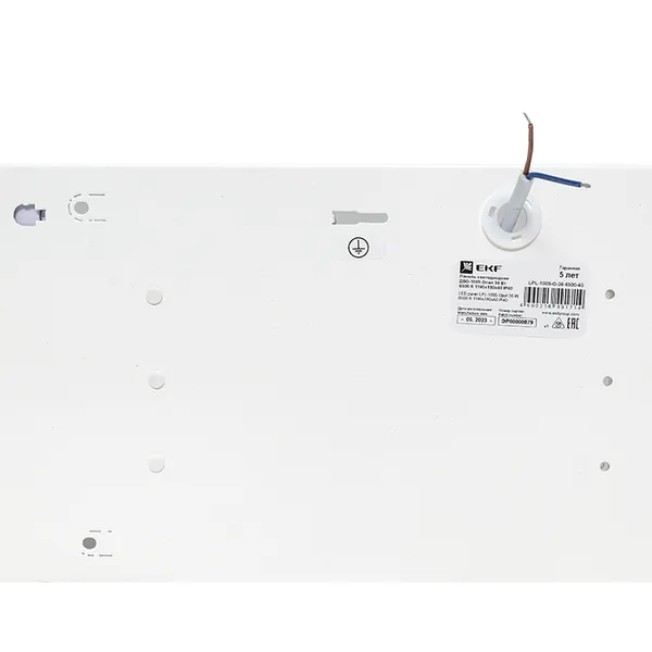 Панель светодиодная ДВО-1005 Опал 36Вт 6500К 1195x180x40 IP40 EKF