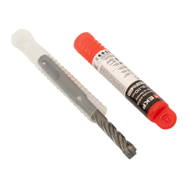 Бур по бетону SDS-plus 8×110 мм (4 резца) EKF Professional