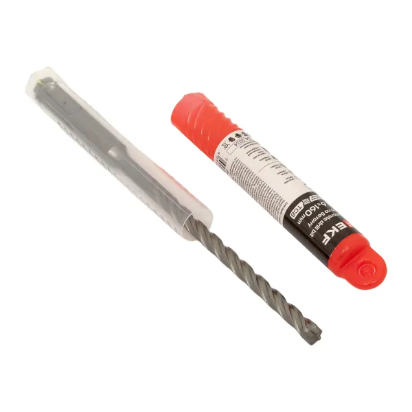 Бур по бетону SDS-plus 6×160 мм (4 резца) EKF Professional