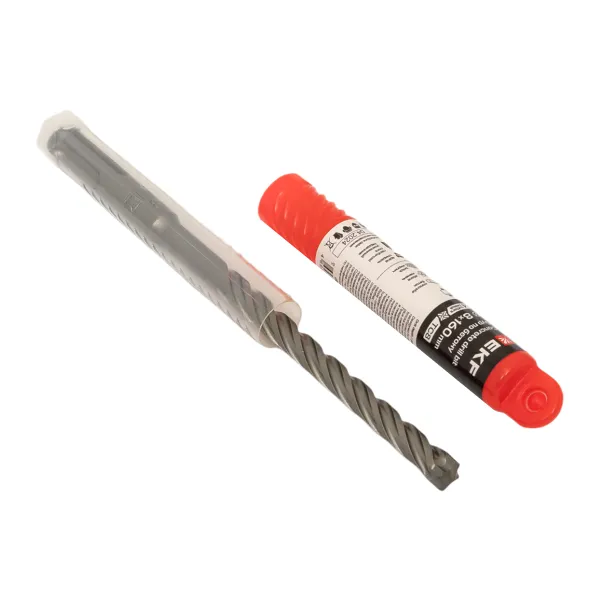Бур по бетону SDS-plus 8×160 мм (4 резца) EKF Professional