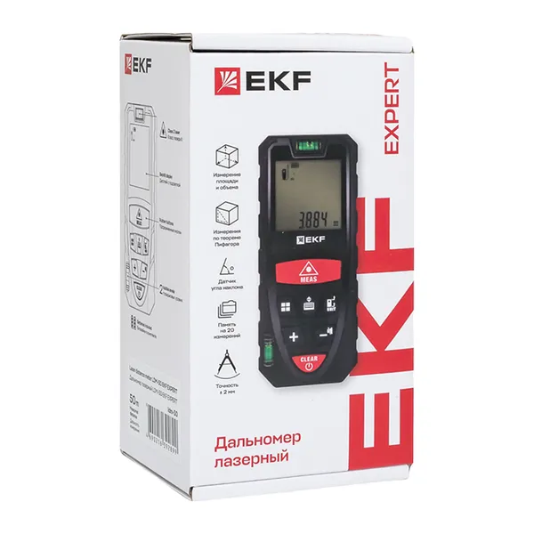 Дальномер лазерный LDM-50 (50 м) EKF Expert