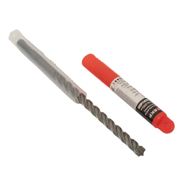 Бур по бетону SDS-plus 10×210 мм (4 резца) EKF Professional