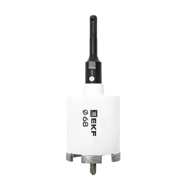 Коронка алмазная DCH-68 (верхнее пылеудаление) Laser M16 SDS-Plus EXPERT EKF